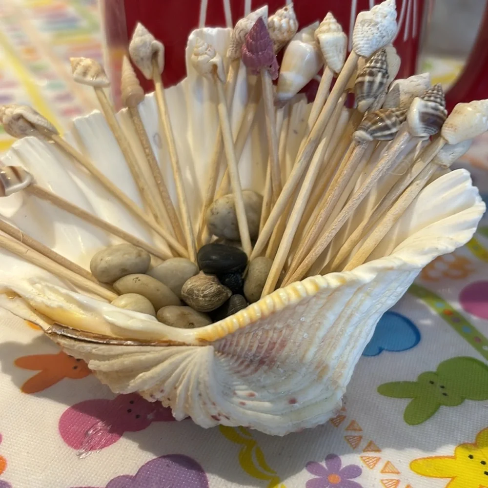 Handmade Seashell Cocktail tooth Picks
Make on request - Picture 3 of 3